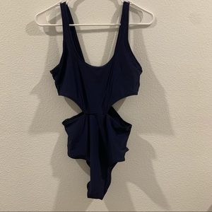 Aerie Women's One Piece Swimsuit - Navy